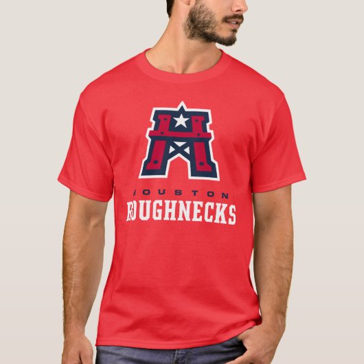 Houston Roughnecks Merch T-shirt (Voorkant)
