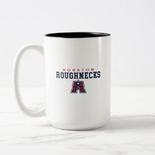 Houston Roughnecks Tweekleurige Koffiemok