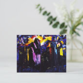 Houston skyline briefkaart (Staand voorkant)