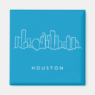 Houston Skyline Magneet