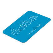 Houston Skyline Magneet (Linkerzijde)