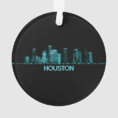 Houston Skyline Ornament (achterkant)