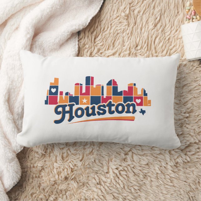 Houston Skyline Patchwork Kussen (Deken)