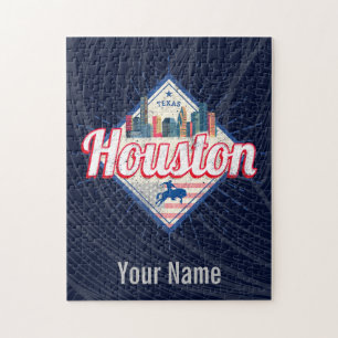 Houston Skyline Texas United States USA Legpuzzel