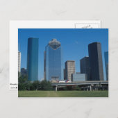 Houston skyline, Texas, VS Briefkaart (Voorkant / Achterkant)