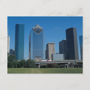 Houston skyline, Texas, VS Briefkaart