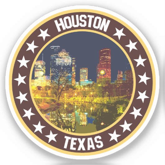 Houston Sticker (Voorkant)