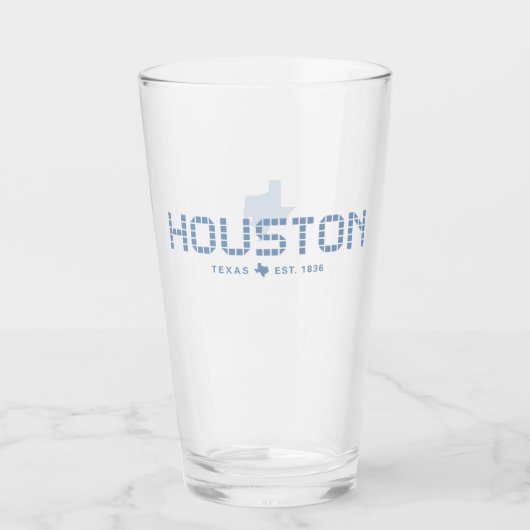 Houston Tegel, Blue Tegel, Houston Glas (Voorkant)