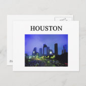 HOUSTON texas Briefkaart (Voorkant / Achterkant)
