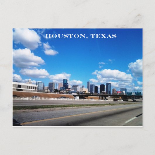 Houston, Texas Briefkaart (Voorkant)