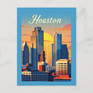 Houston Texas Briefkaart