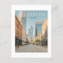 Houston Texas Briefkaart