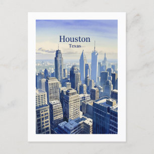 Houston Texas Briefkaart