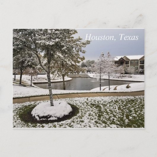 Houston, Texas Briefkaart (Voorkant)