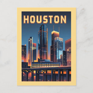 Houston Texas Briefkaart