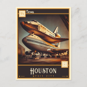 Houston, Texas    Briefkaart