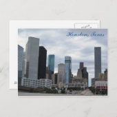 Houston, Texas Briefkaart (Voorkant / Achterkant)