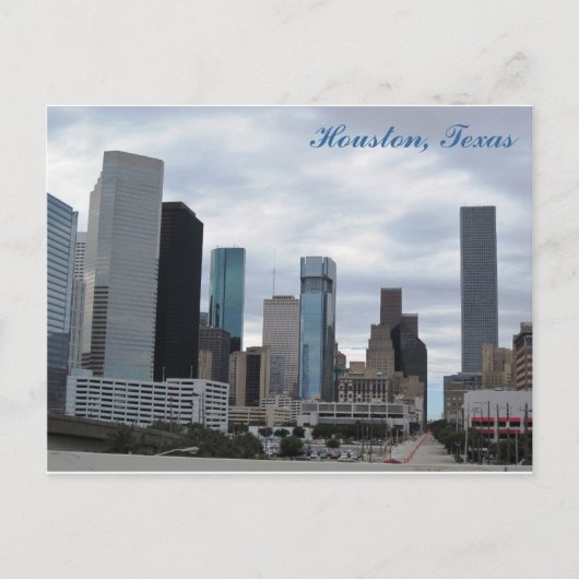 Houston, Texas Briefkaart (Voorkant)