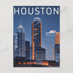Houston Texas Briefkaart