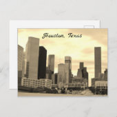 Houston, Texas - Briefkaart (Voorkant / Achterkant)