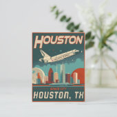 Houston, Texas -  Briefkaart (Staand voorkant)
