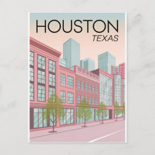 Houston Texas Briefkaart