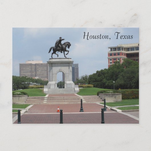 Houston, Texas Briefkaart (Voorkant)