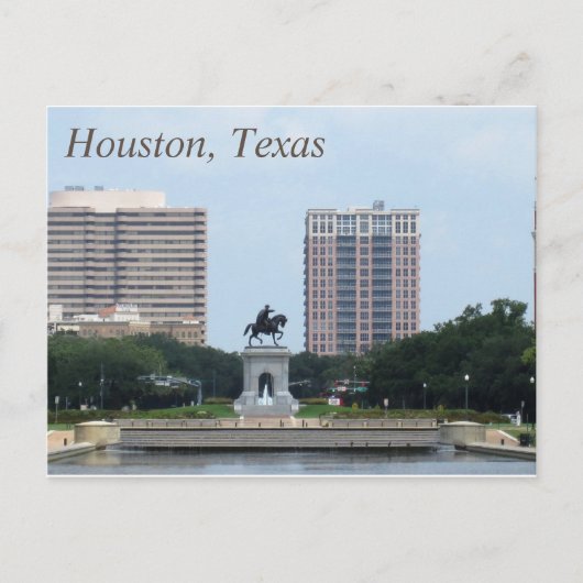 Houston, Texas Briefkaart (Voorkant)