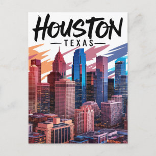 Houston Texas Briefkaart