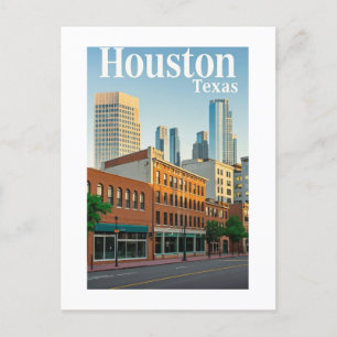 Houston Texas Briefkaart