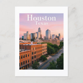Houston Texas Briefkaart