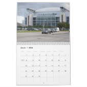 Houston, Texas - Calendrier 2025 (Mar 2026)