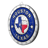 Houston Texas Dartbord (Voorkant Rechts)