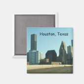 Houston, Texas Fridge Magnet (Recto/Verso)