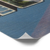 Houston, Texas - Large Letter Scenes 3 Poster (Hoek)