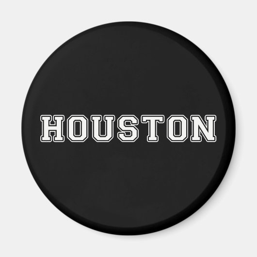 Houston Texas Magneet (Voorkant)