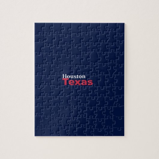 Houston, Texas Photo Puzzle (Vertical)