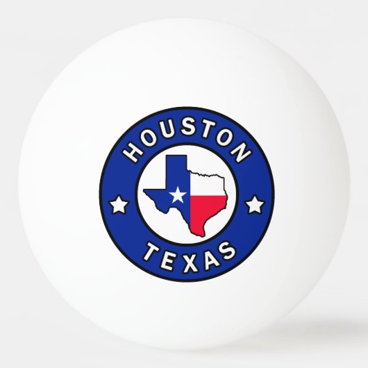 Houston Texas Pingpongballen (Voorkant)