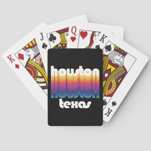 Houston, Texas Pokerkaarten (Achterkant)