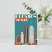 Houston, Texas, Reizen Briefkaart (Staand voorkant)