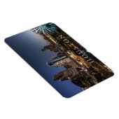 Houston, Texas Silhouette, Nachtverlichting Magneet (Rechterzijde)