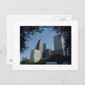Houston Texas Skyline Briefkaart (Voorkant / Achterkant)