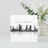 HOUSTON TEXAS SKYLINE - Invitation (Debout devant)