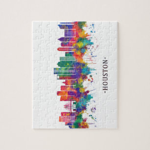 Houston Texas Skyline Legpuzzel