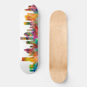 Houston Texas Skyline Skateboard (Voorkant)