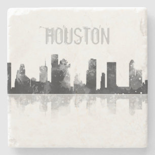 HOUSTON TEXAS SKYLINE - Stone Drink Onderzetter