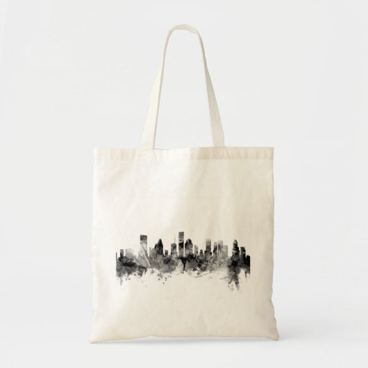 Houston Texas Skyline Tote Bag (Voorkant)