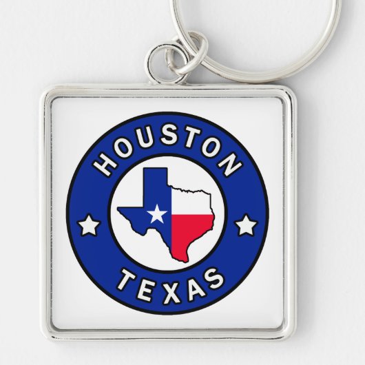 Houston Texas Sleutelhanger (Voorkant)