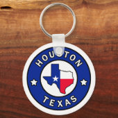 Houston Texas Sleutelhanger (Voorkant)
