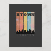 houston texas space city post card briefkaart (Voorkant)